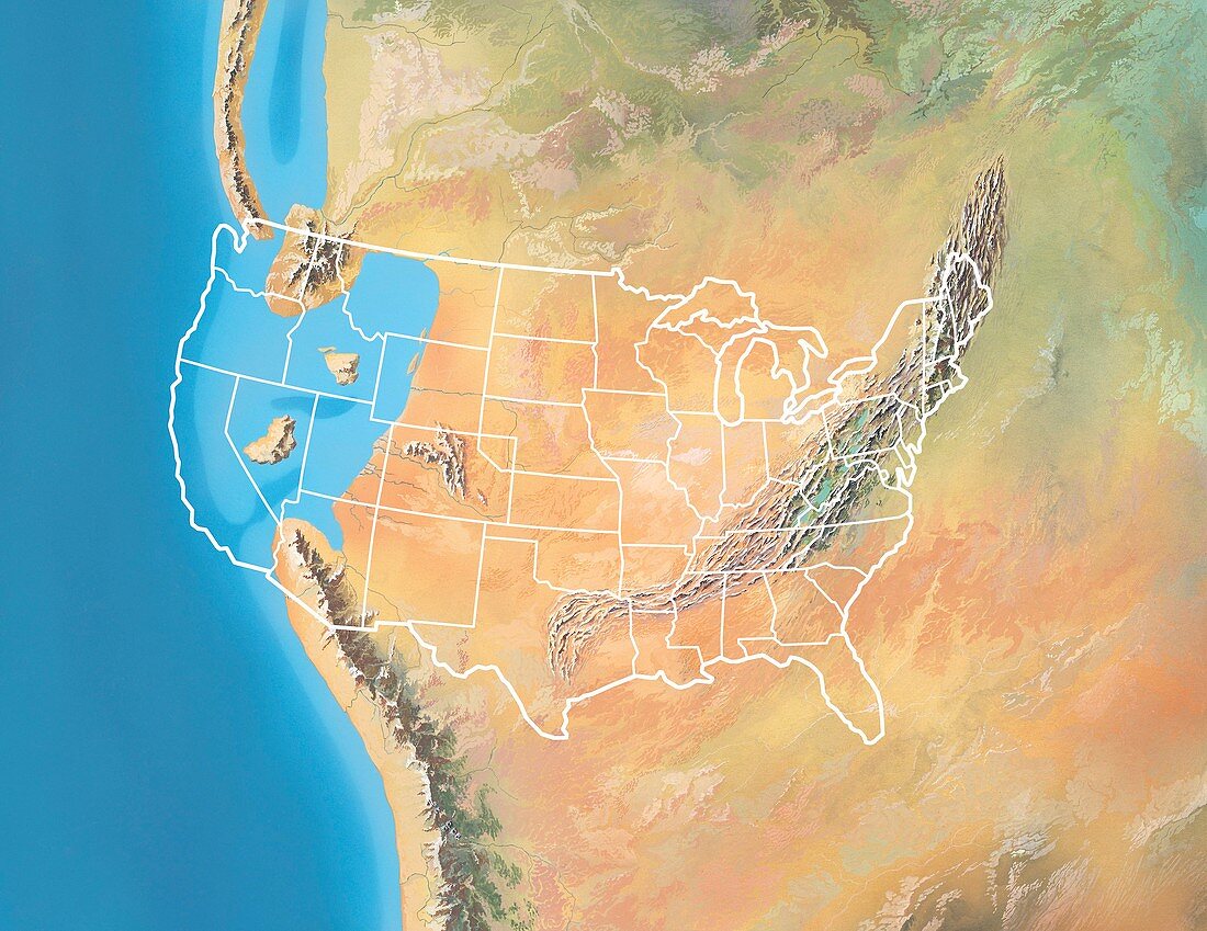 North America,Triassic period