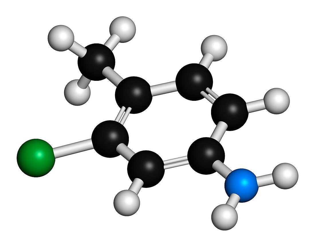 Starlicide avicide molecule,illustration