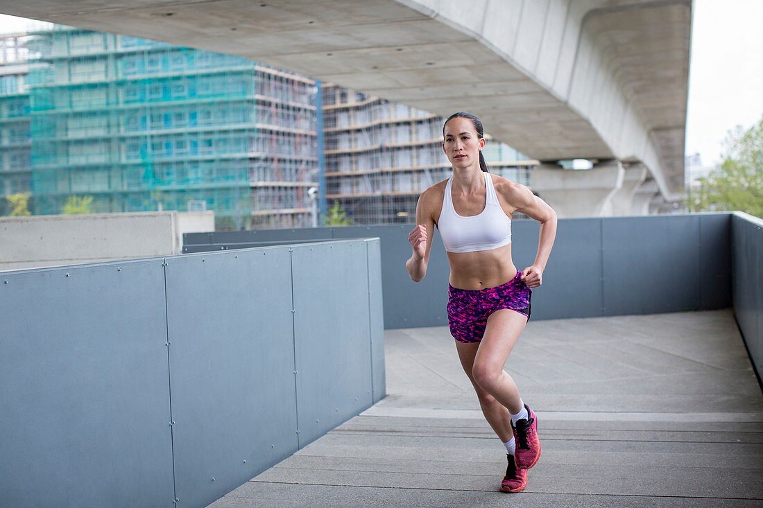 Woman running