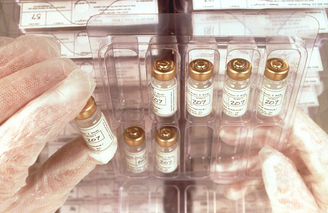 VaxSyn: vials of experimental AIDS vaccine
