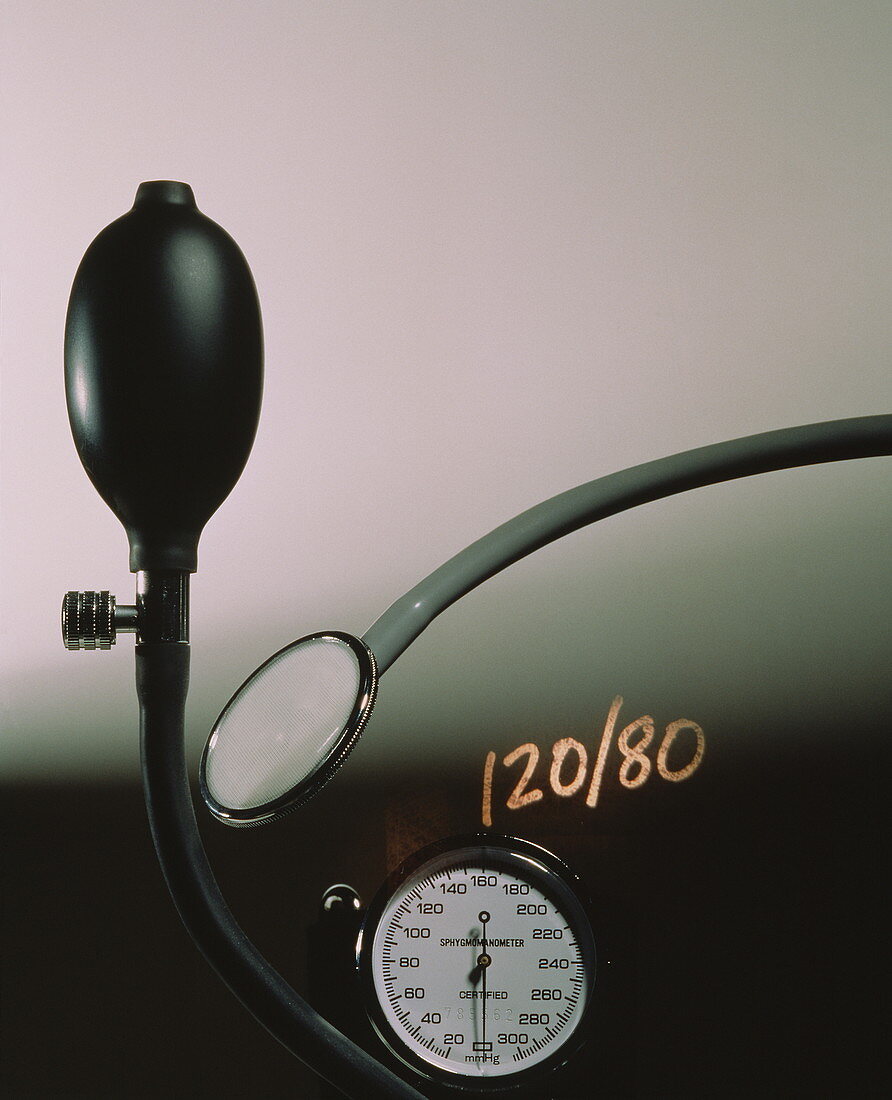 Sphygmomanometer for measuring blood pressure