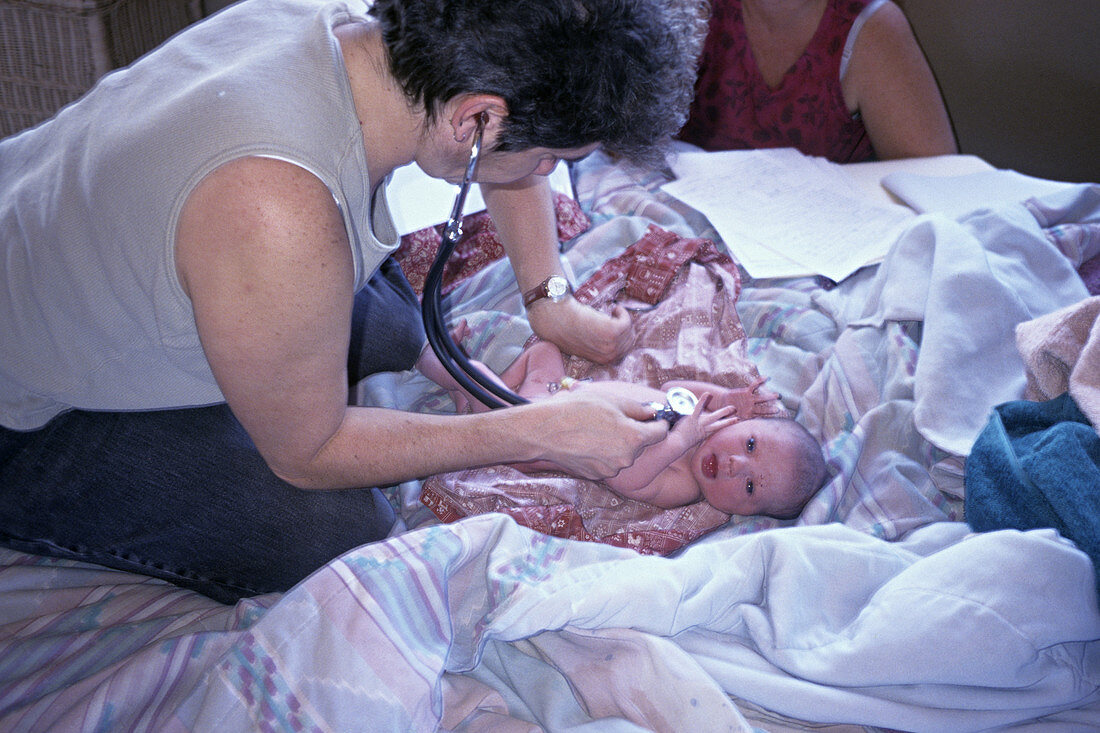 Midwife and Newborn