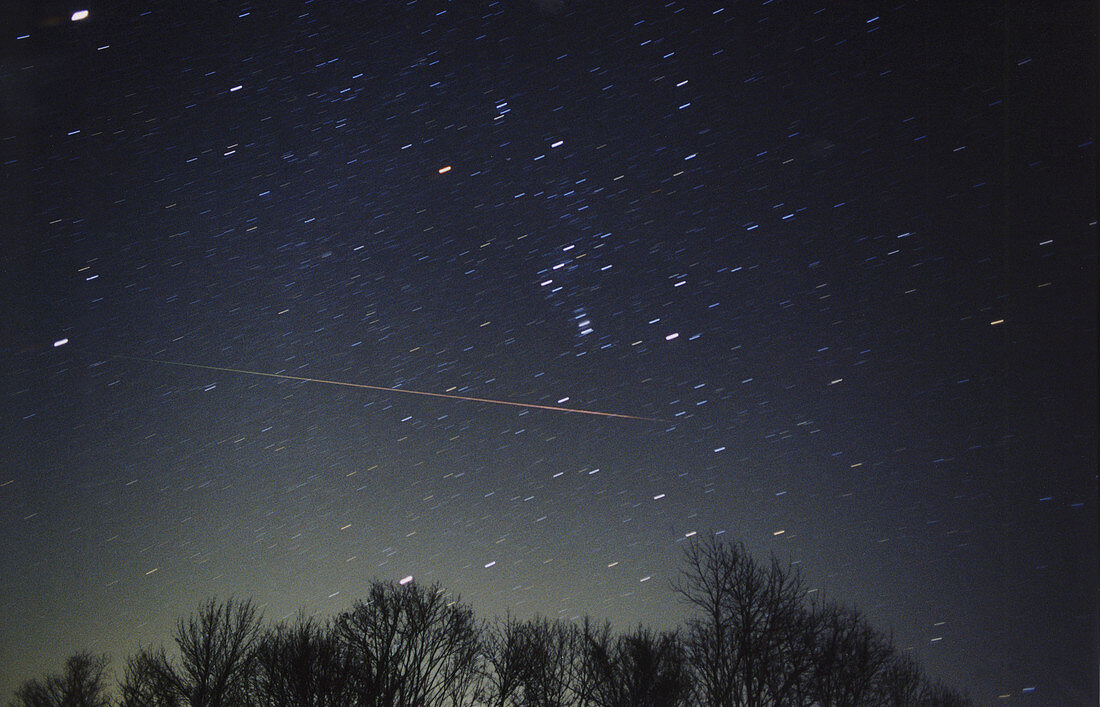 Leonid meteor shower
