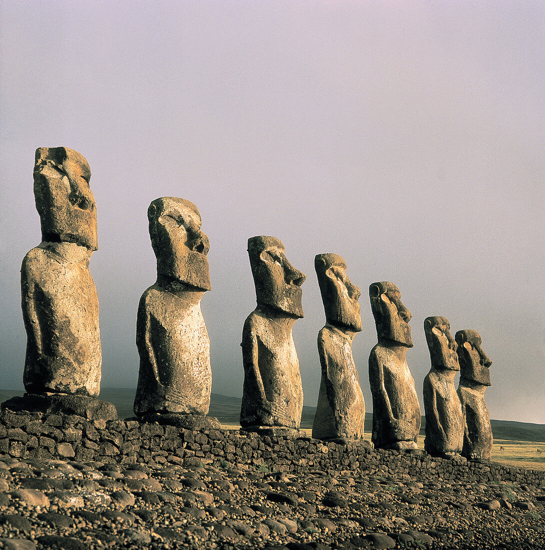 Seven Moai