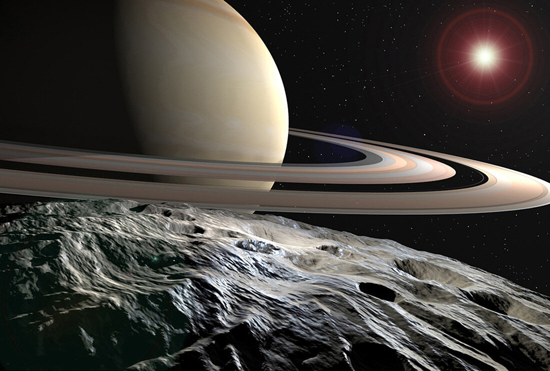 View of Saturn