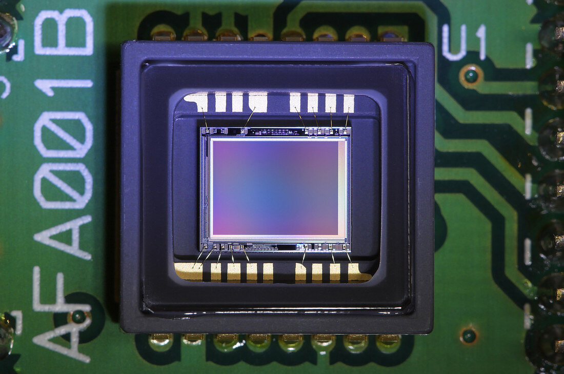 CCD Sensor of a Digital Video Camera