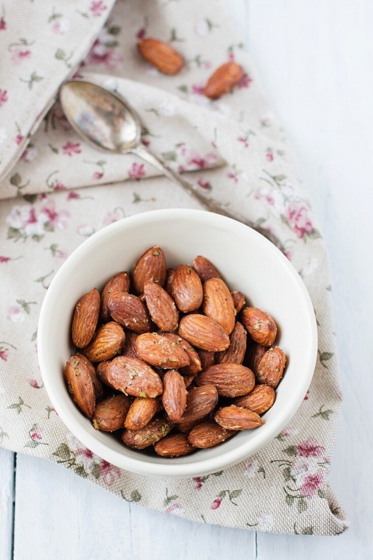 Salted almonds