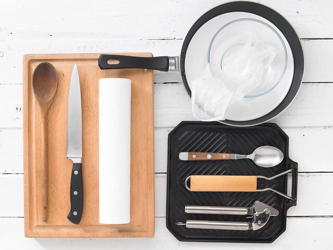 Kitchen utensils for preparing lamb