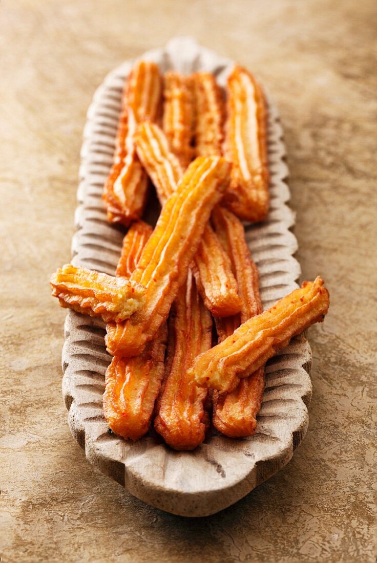 Churros (Fried pastries, Spain)