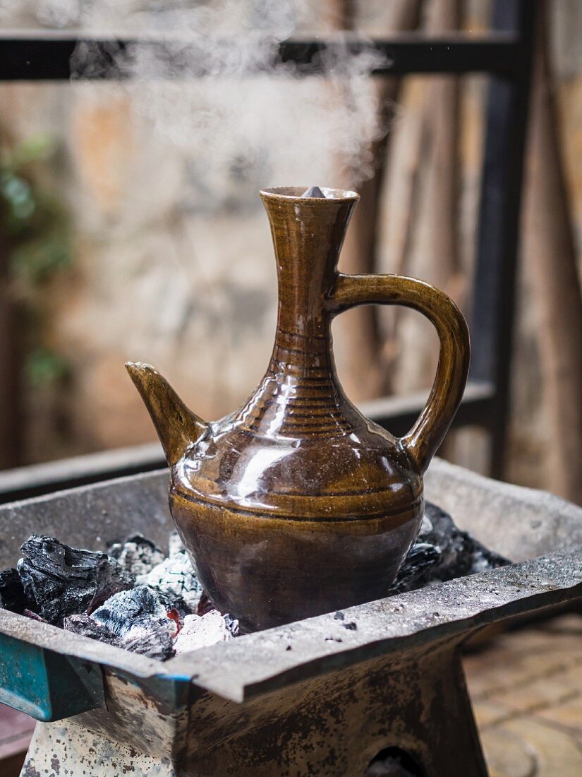 Jabena (a traditional Ethiopian jug used during coffee ceremonies)