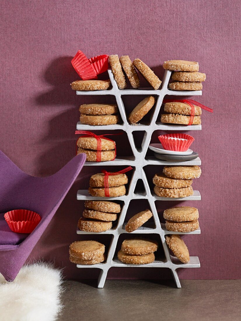 Christmas Pfeffernüsse (spiced German biscuits)