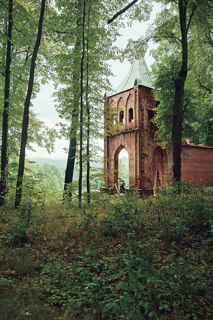 An abbey in Bukowiec in the Jelenia Góra Valley in Poland