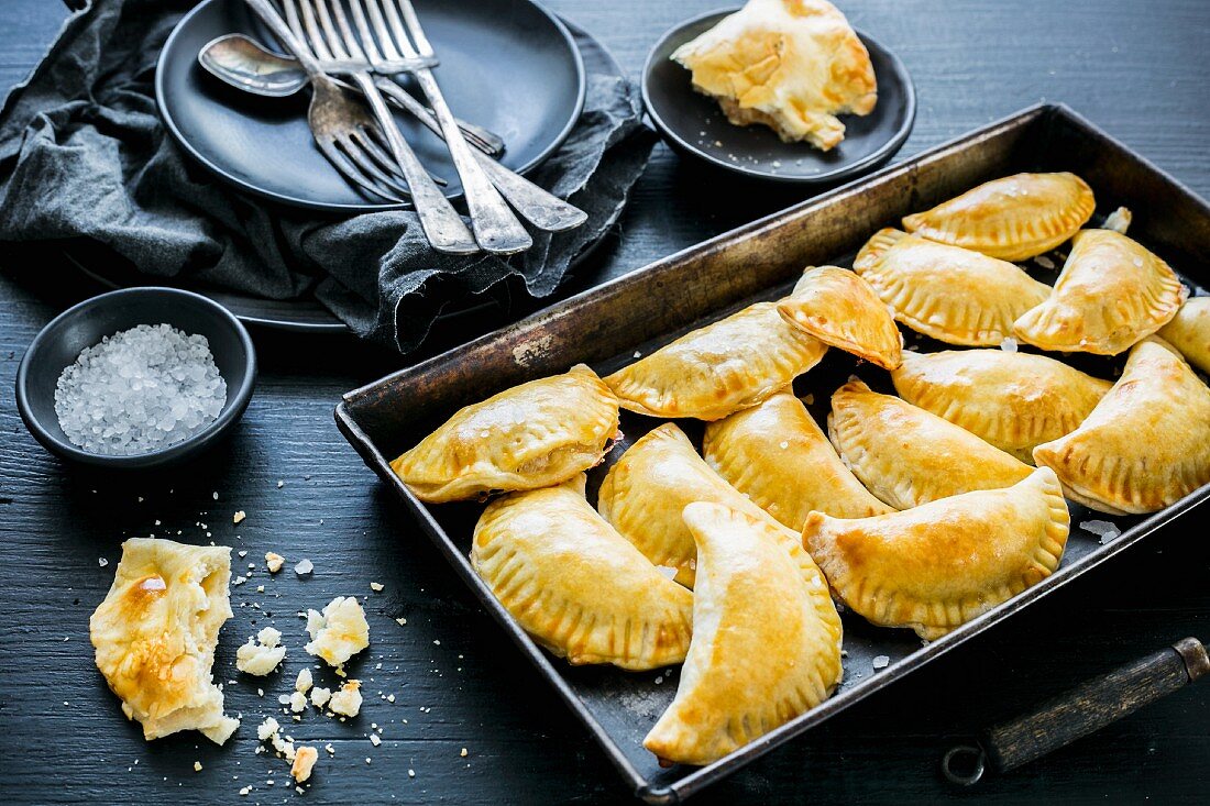 Panzerotti (savoury turnovers from Italy)