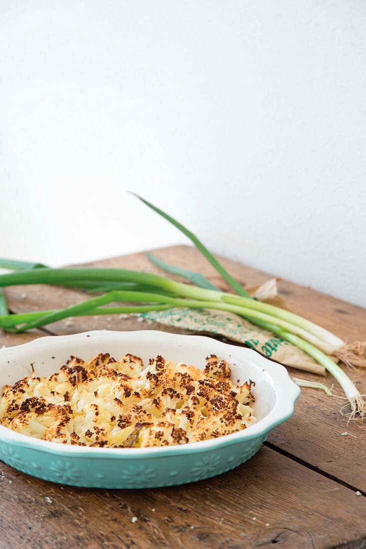 Baked cauliflower