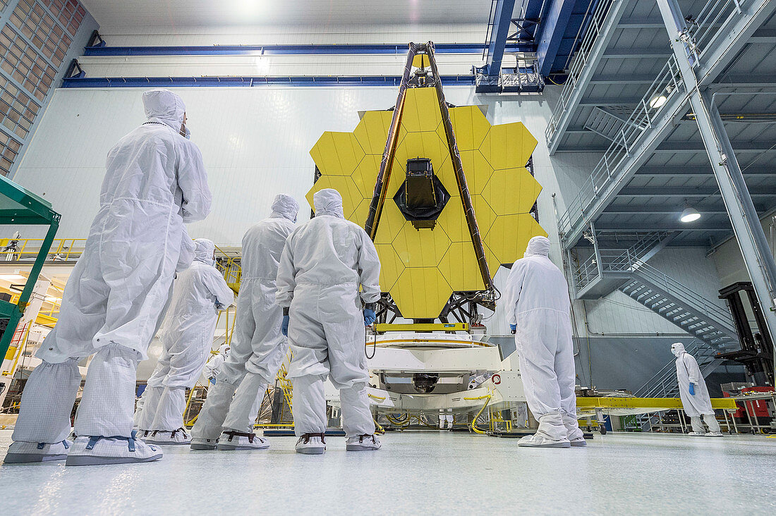 James Webb Space Telescope assembly