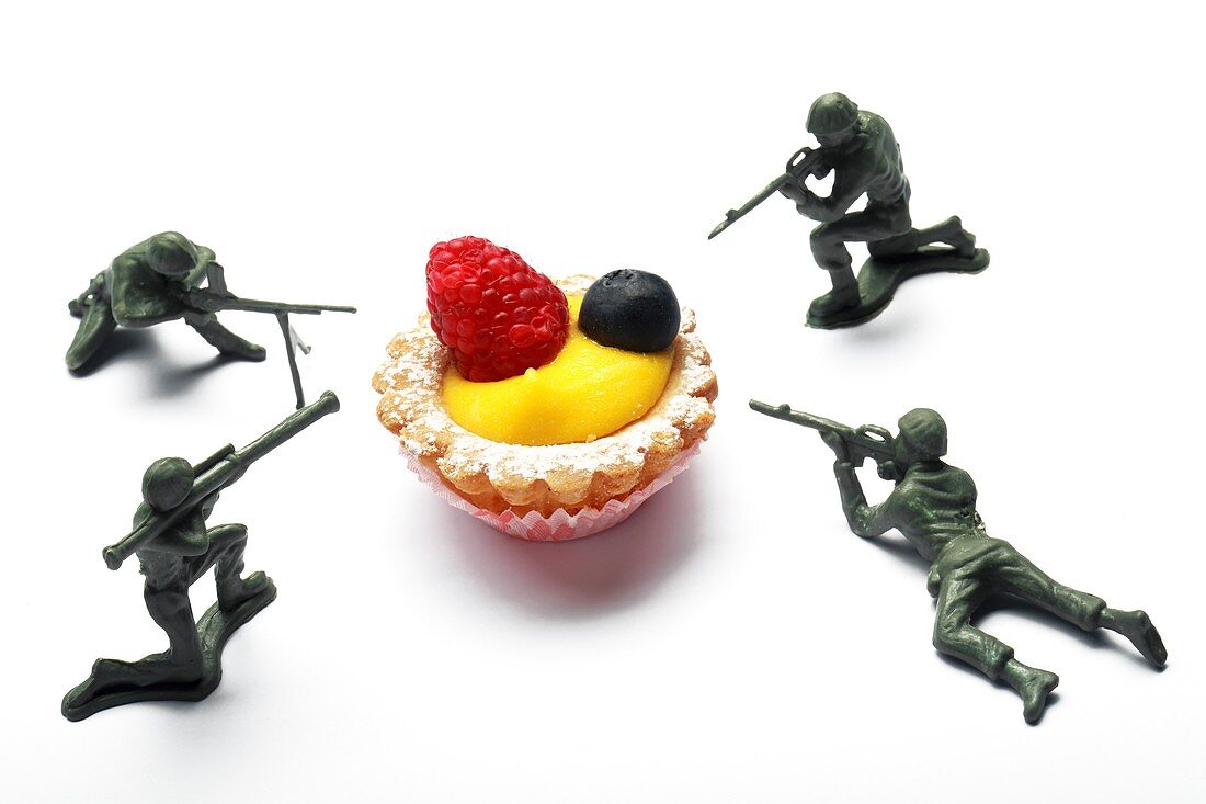 War on sugar,conceptual image