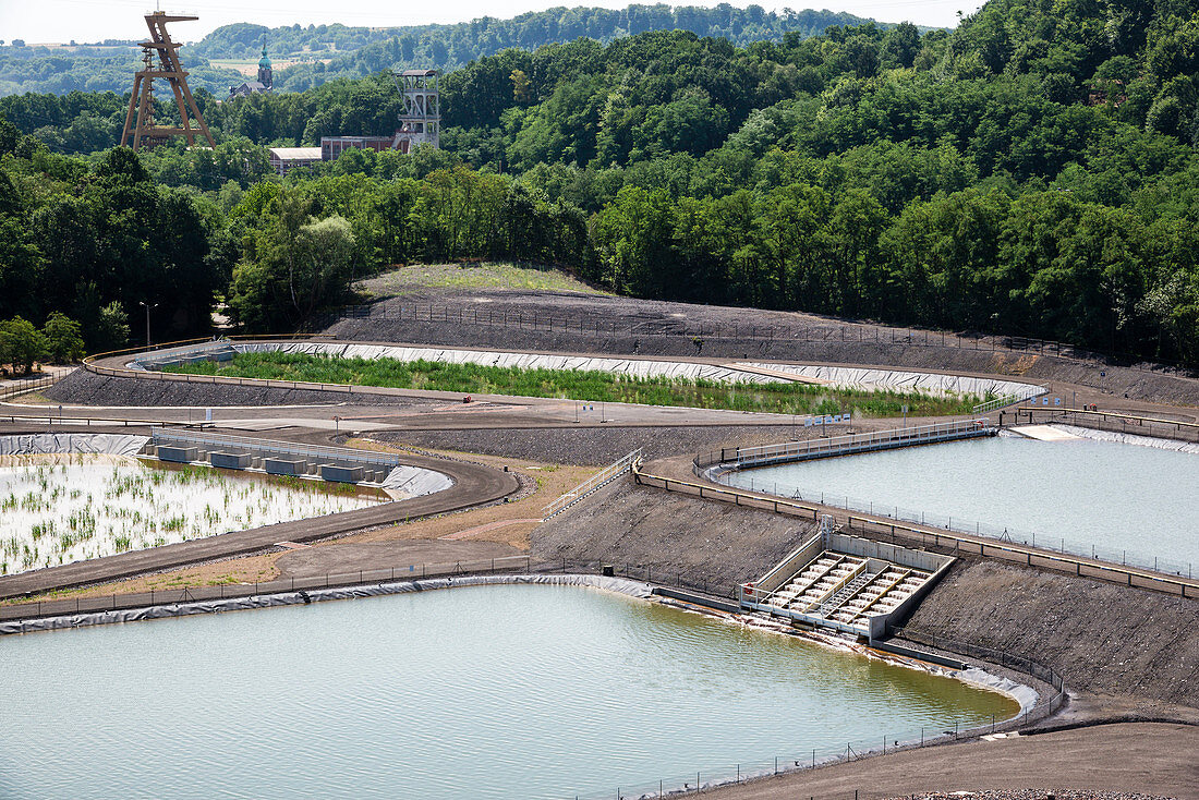 Coal mine water treatment plant