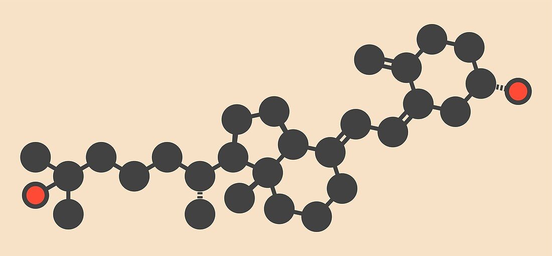 Calcifediol molecule