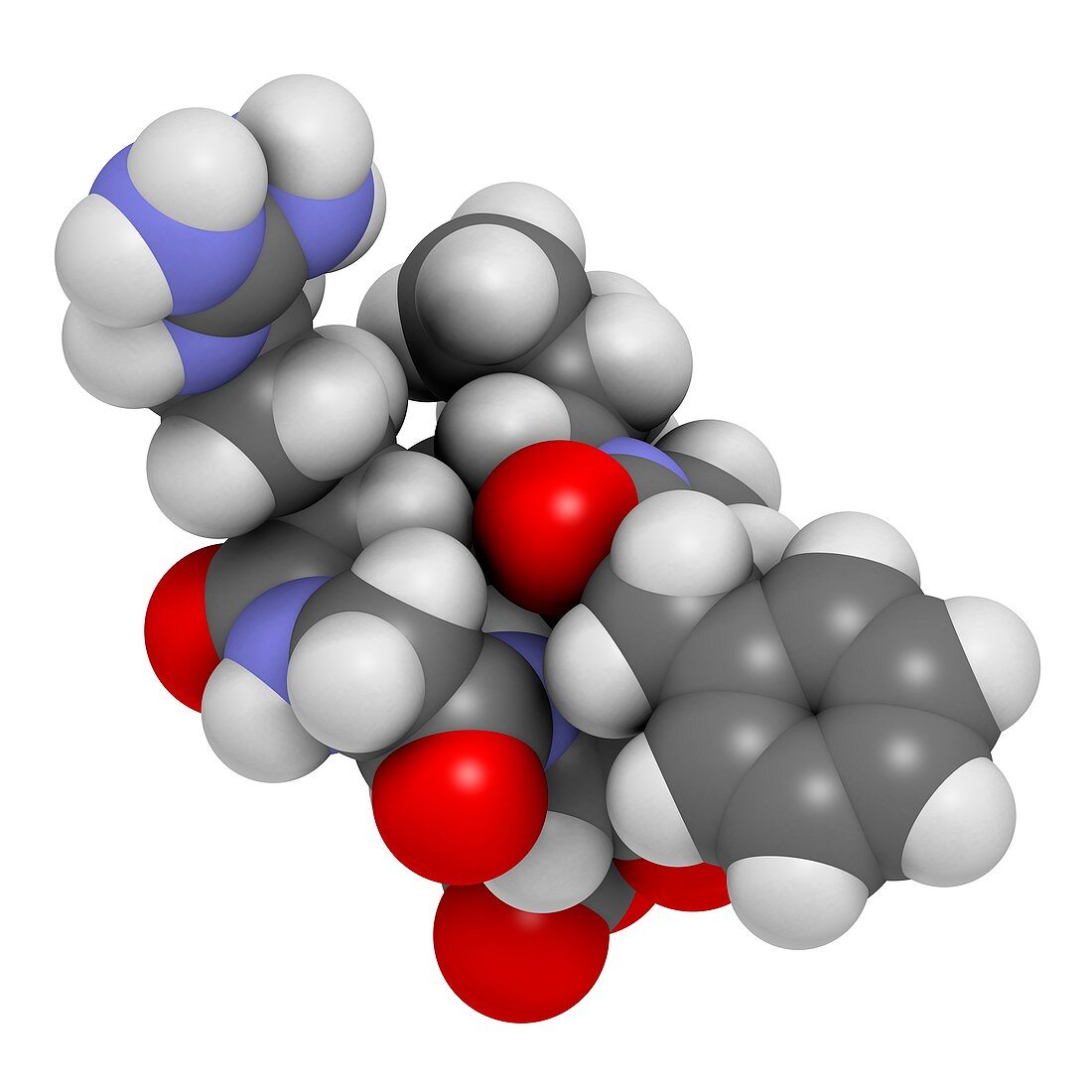 Cilengitide cancer drug molecule