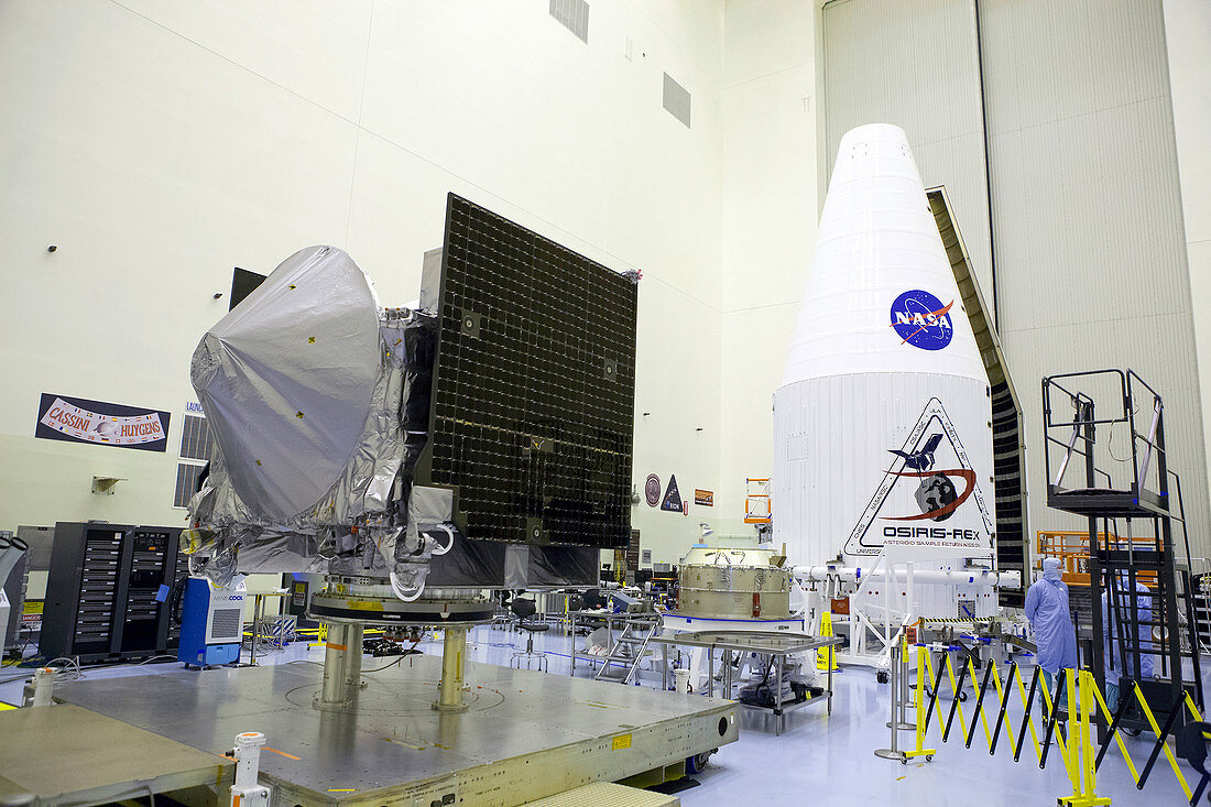 OSIRIS-REx spacecraft preparations,2016