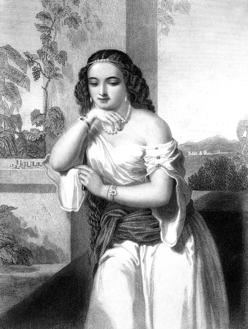 Delilah,19th Century illustration