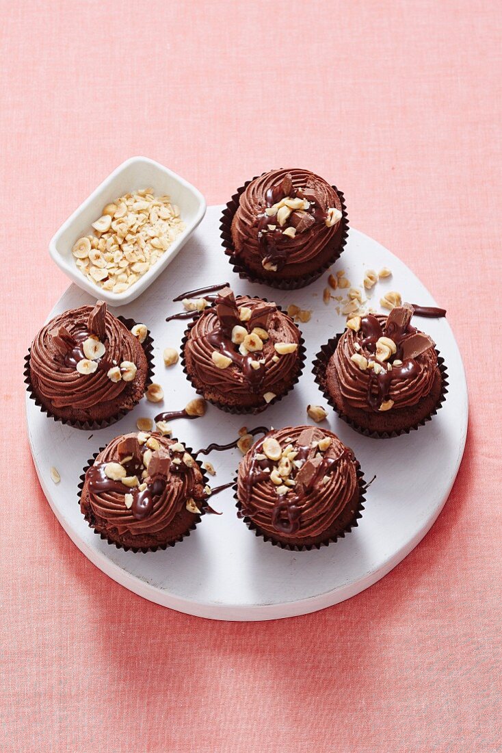 Nutella-Filled Cupcakes