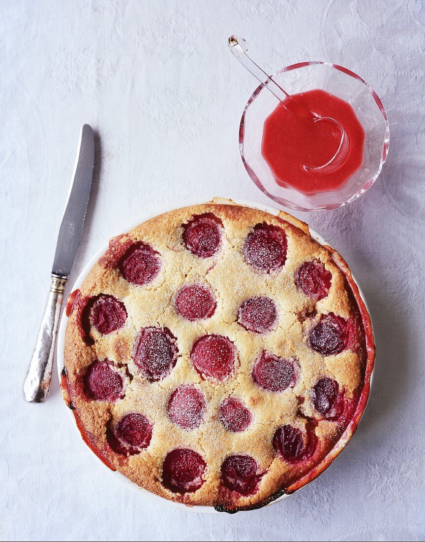 Fruit tart (seen from above)