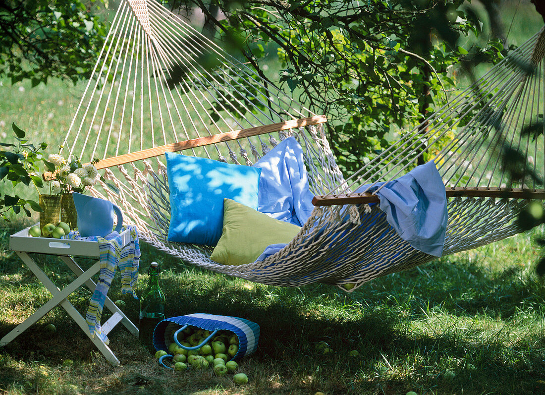 Hammock in the garden