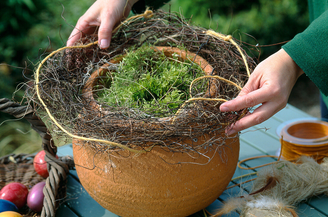 Osternest selbstgemacht: 2. Step