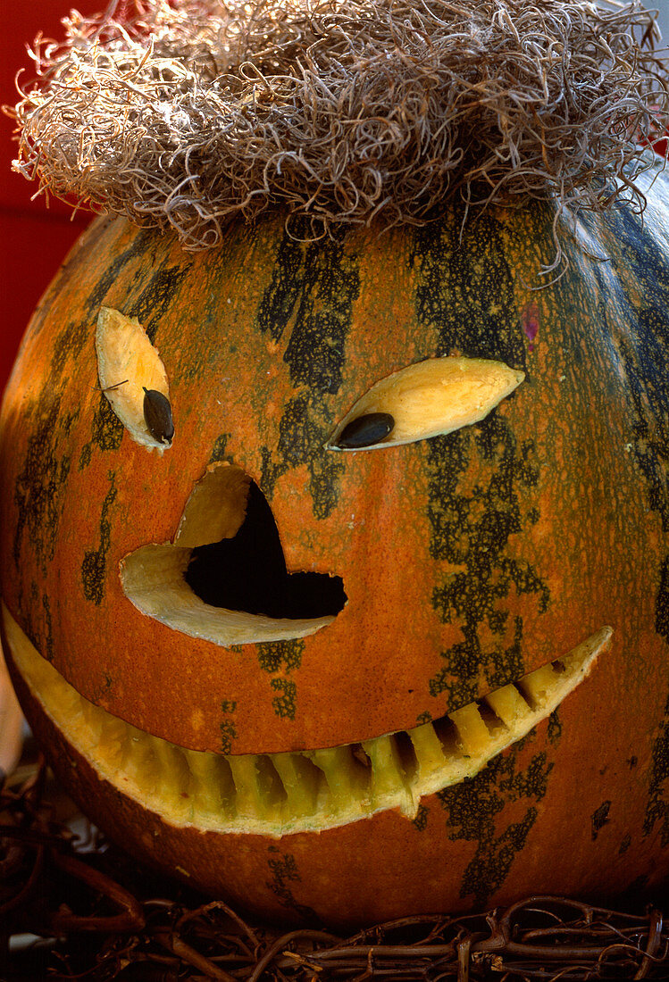 Halloween: Pumpkin face