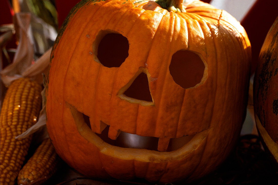 Halloween: pumpkin face