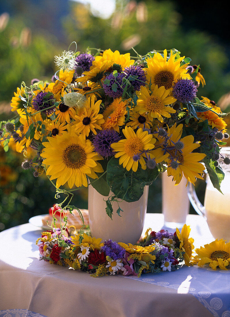 Helianthus (sunflowers