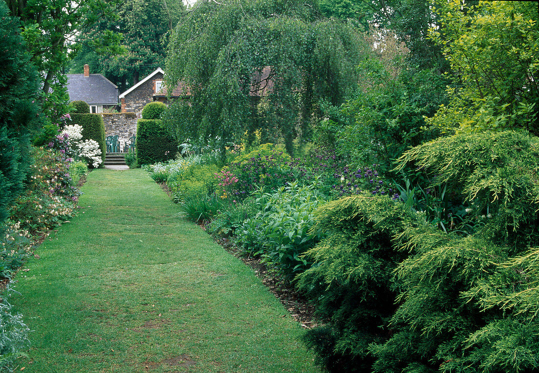 Weg im Garten