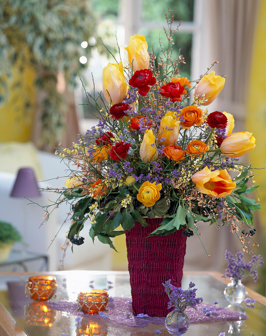 Bouquet of French tulips