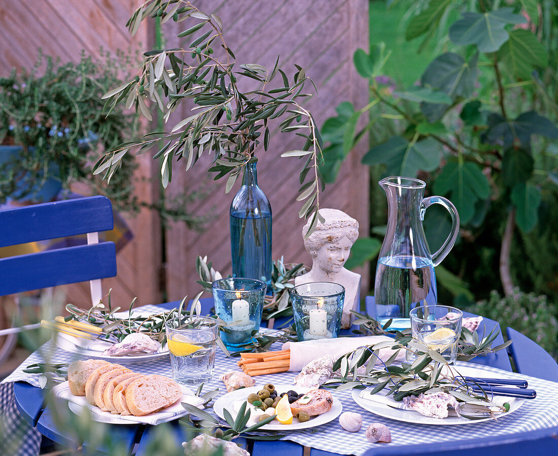 Table decoration greek