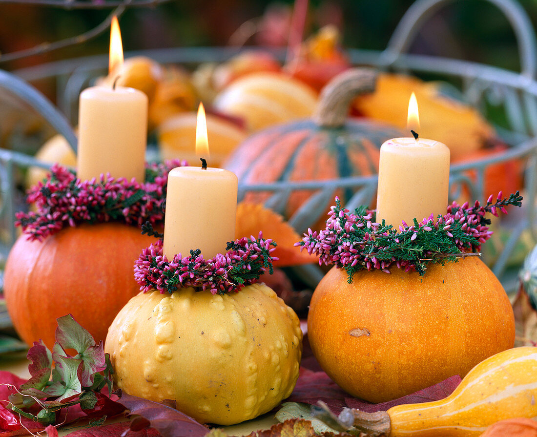 Candle Wreath from Sommerheide