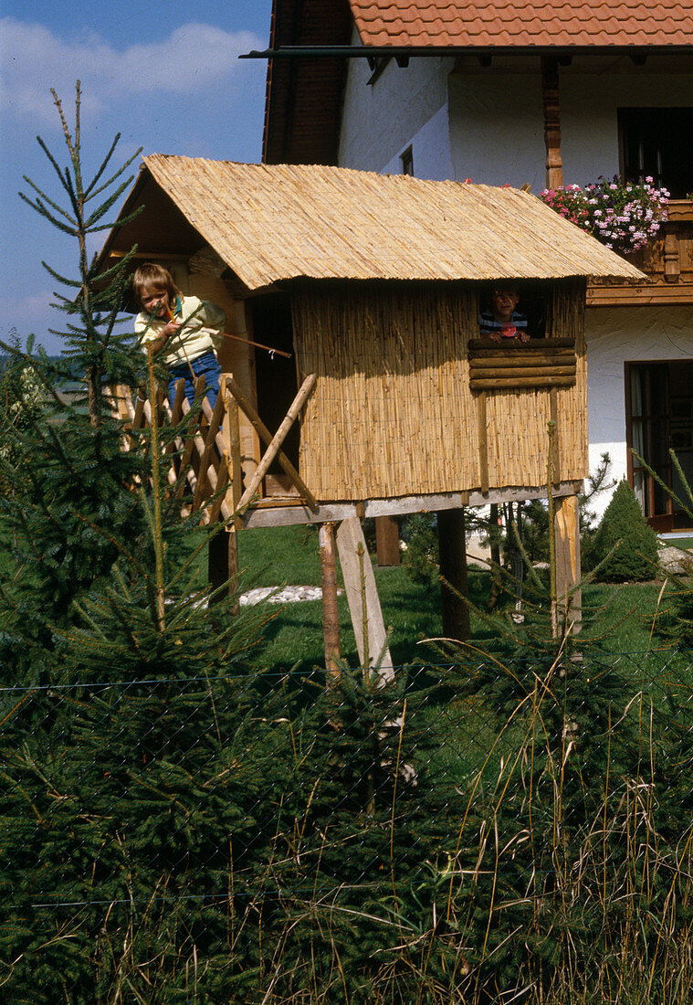 Playhouse in the garden