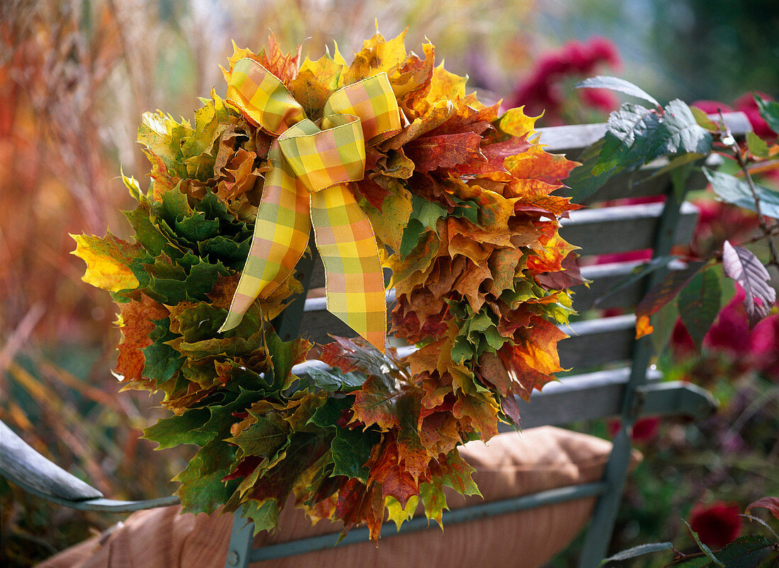 Autumn leaves wreaths