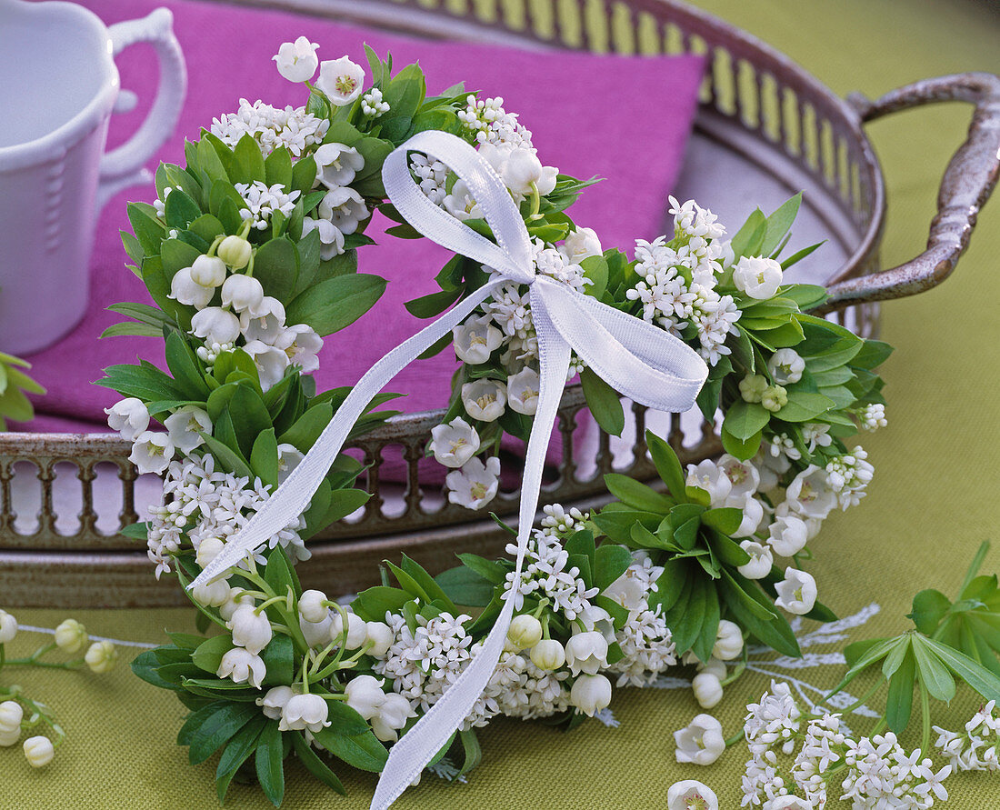 Lily of the Valley Woodruff Heart