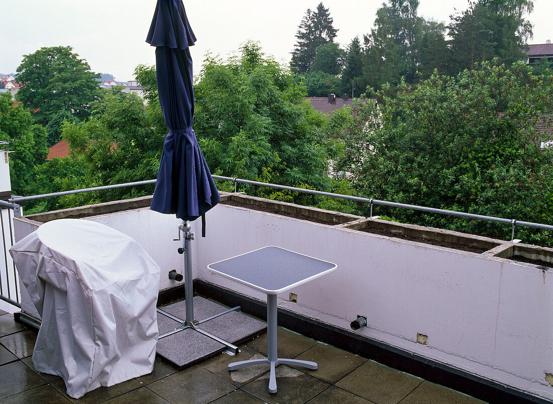 Plant roof terrace