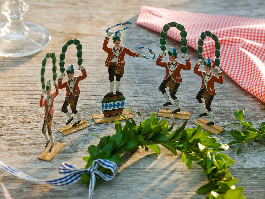 Bavarian table decoration