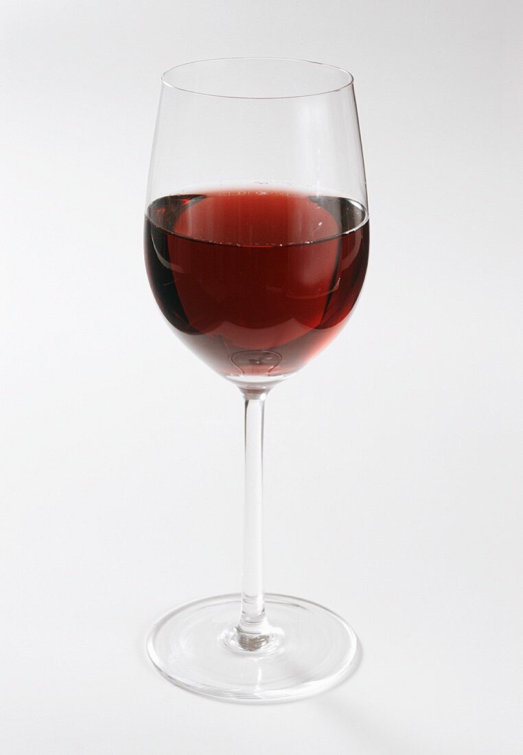 Ein Glas Rotwein