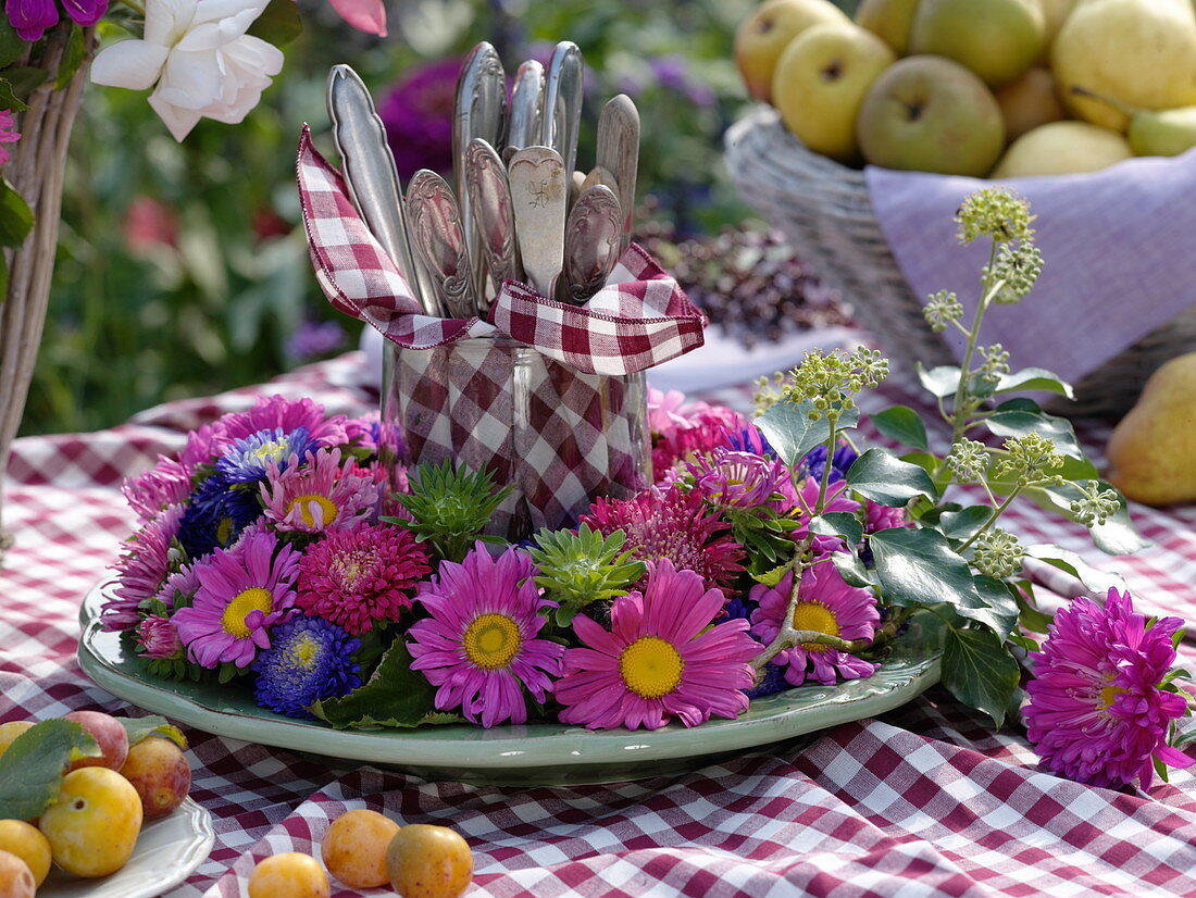 Erntedank - Buffet im Spätsommergarten