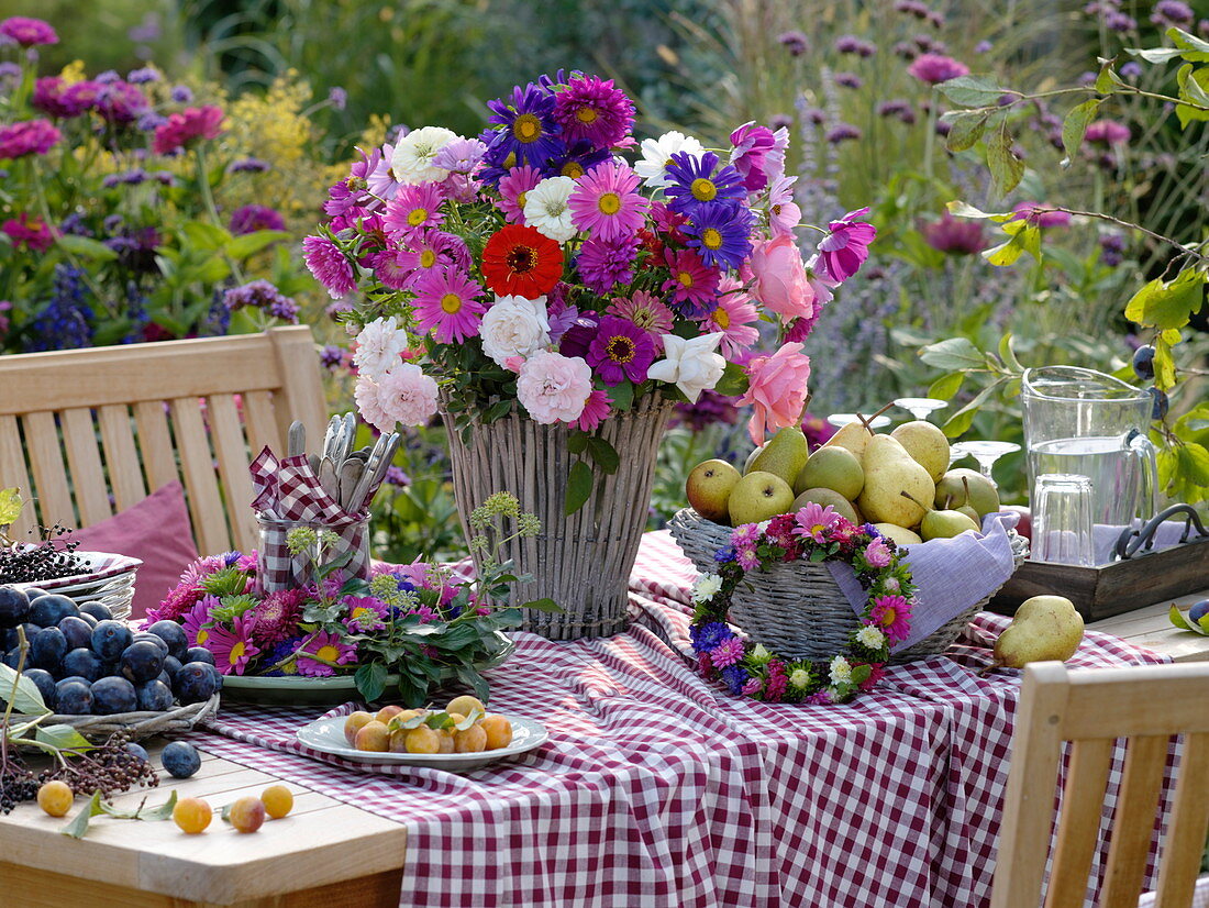 Erntedank - Buffet im Spätsommergarten