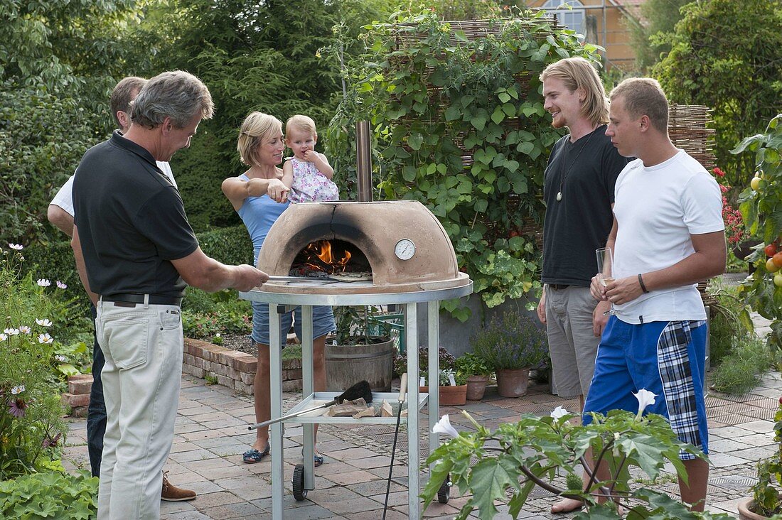 Spätsommer-Gartenparty