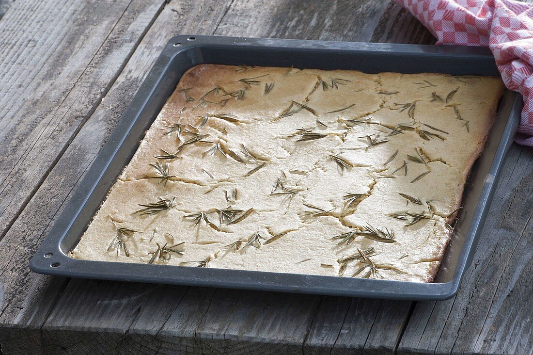 Focaccia with rosemary