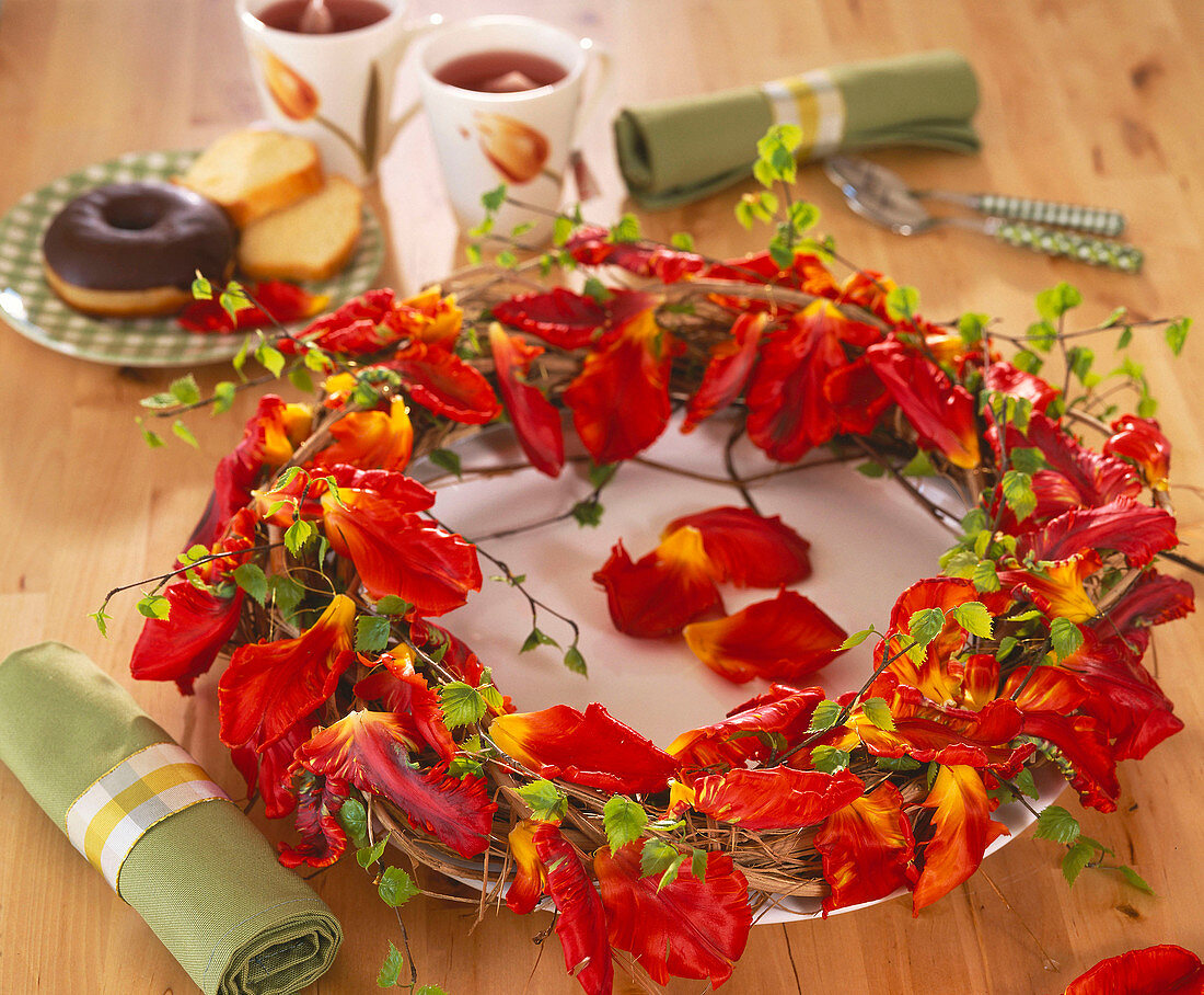 Petals wreath