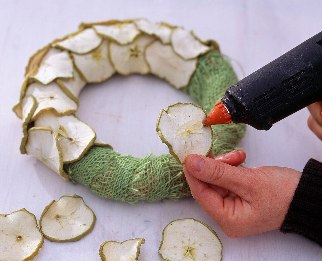 Apple slice wreath (2/3)