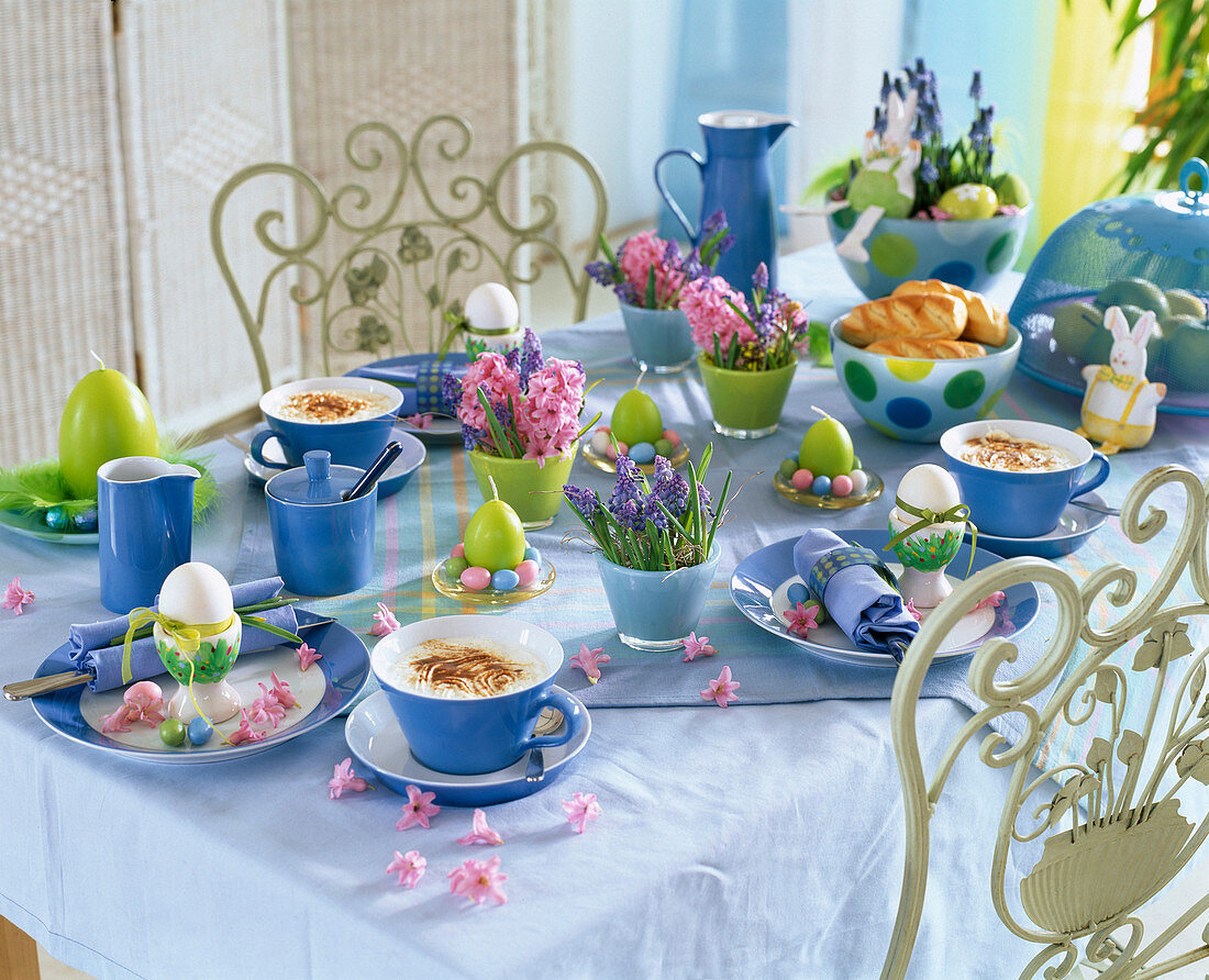 Easter breakfast, Hyacinthus (Pink Hyacinth)