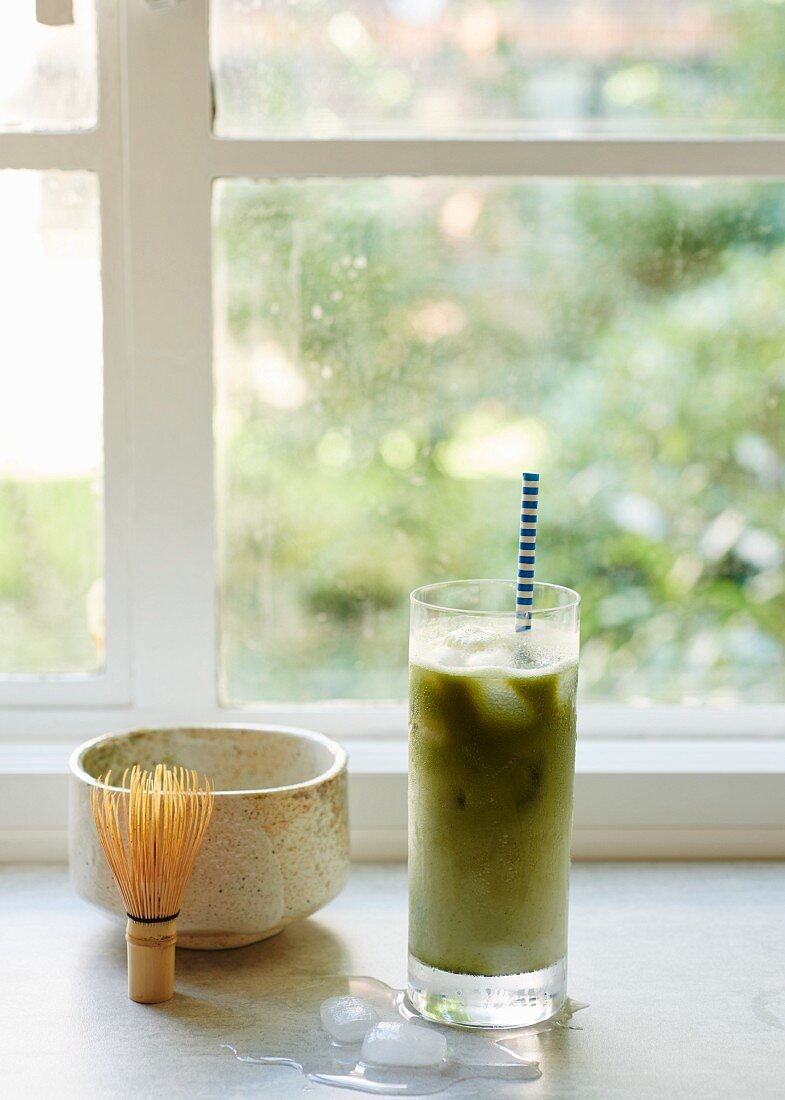 Iced Matcha Latte